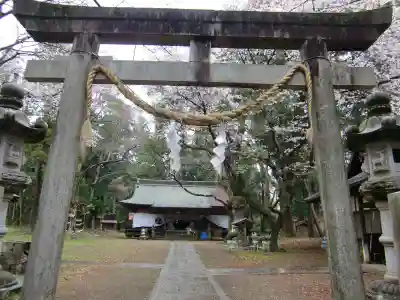中村八幡宮の鳥居