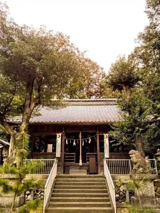 神明神社の本殿・本堂