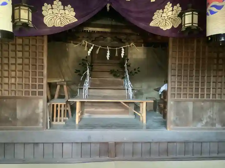 関川社(赤坂町)の本殿・本堂