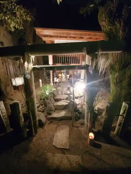 伊勢神社の鳥居