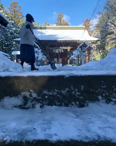 滑川神社 - 仕事と子どもの守り神(福島県)