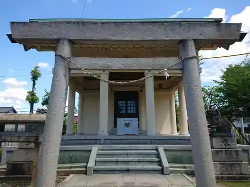 下神明社の鳥居