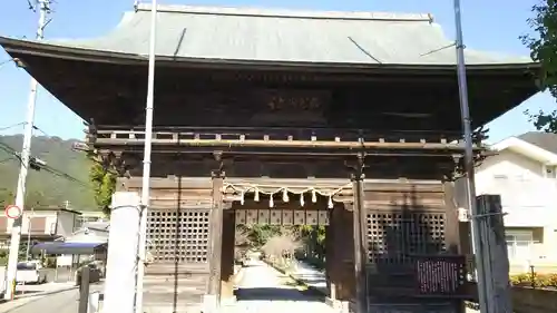 善楽寺の山門