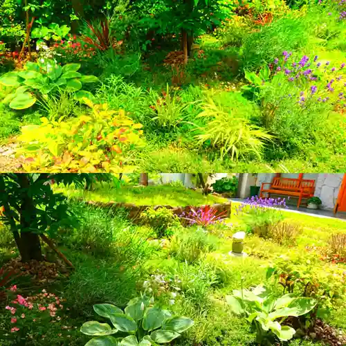 寿量山　速成寺の庭園