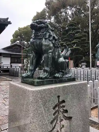 射楯兵主神社の狛犬