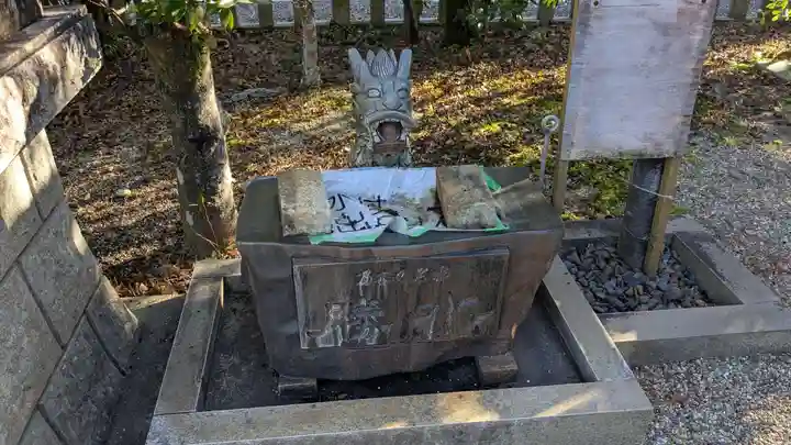 京都乃木神社の手水舎