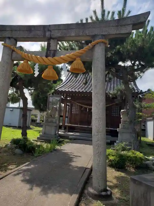大坪神社の鳥居