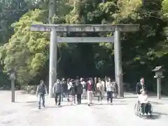 伊勢神宮外宮（豊受大神宮）の鳥居