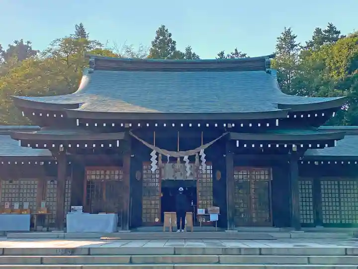 茨城縣護國神社の本殿・本堂