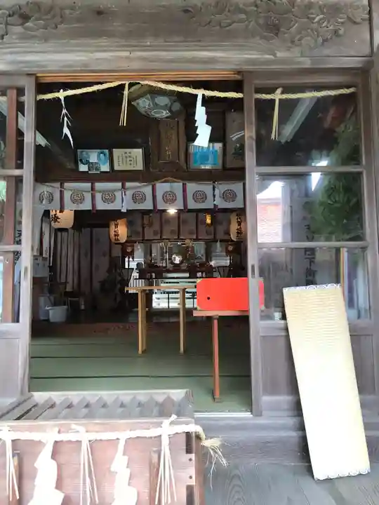 櫛代賀姫神社の本殿・本堂