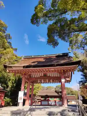 津島神社の山門・神門