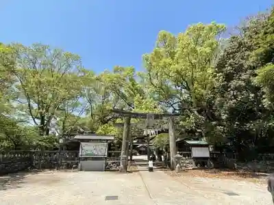 鏡神社の鳥居