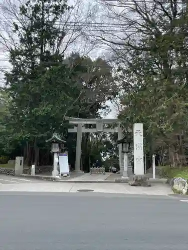 谷保天満宮の鳥居