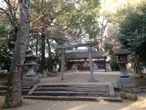 天太玉命神社の鳥居