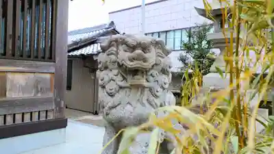 薮田神社の狛犬