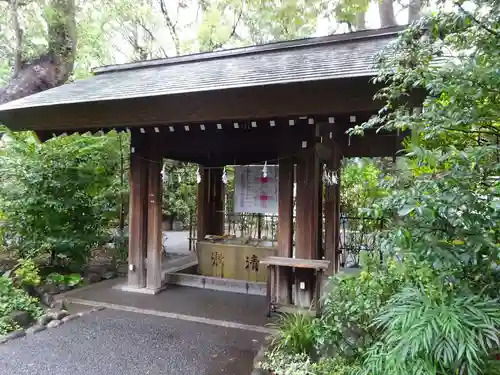 阿佐ヶ谷神明宮の手水舎