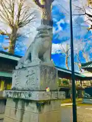 金村別雷神社の狛犬