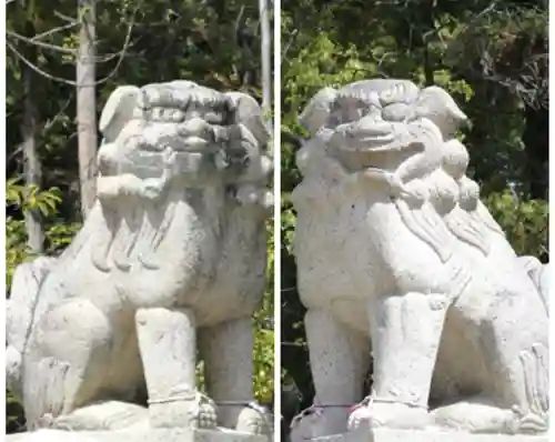 廣田神社の狛犬