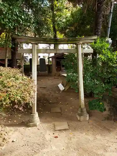 厳嶋神社の鳥居