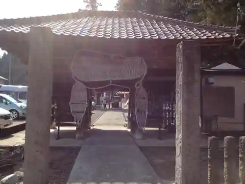 弘安寺の山門・神門