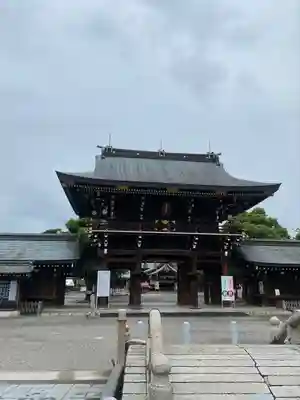 真清田神社の山門・神門