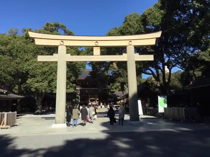 明治神宮の鳥居