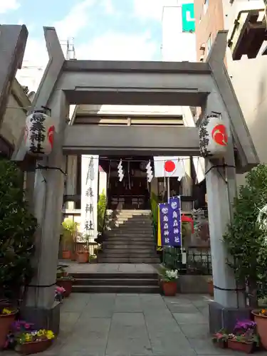 烏森神社の鳥居