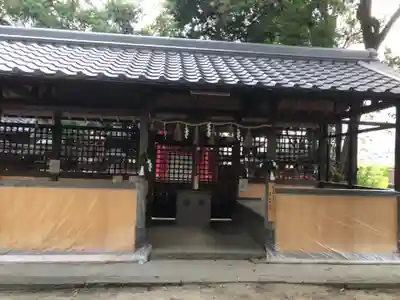 雲甘寺坐楢本神社の本殿・本堂