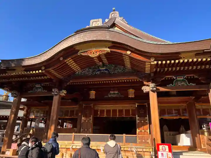 湯島天満宮の本殿・本堂