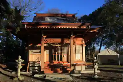 阿久津「田村神社」(郡山市阿久津町)旧社名:伊豆箱根三嶋三社の本殿・本堂