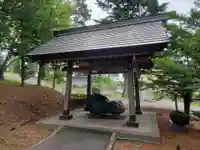 東神楽神社の手水舎