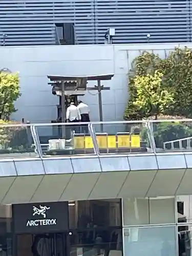 ラゾーナ出雲神社の鳥居