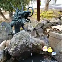 大鏑神社の手水