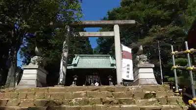 新田神社の鳥居