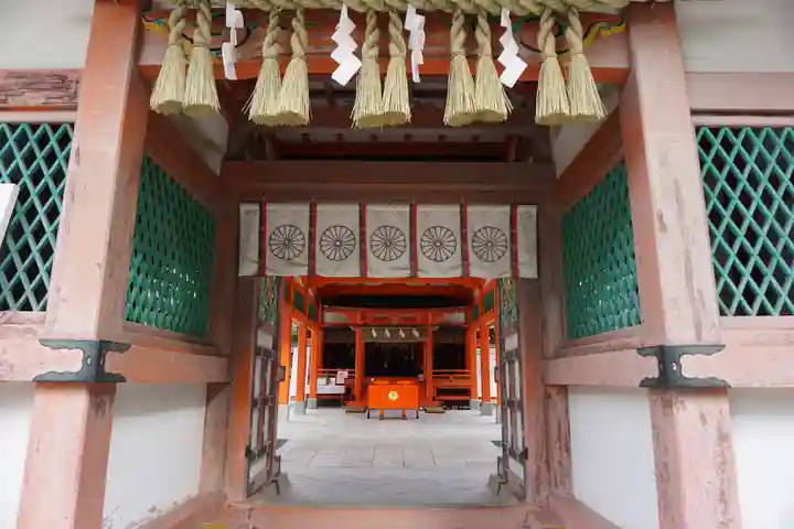 香椎宮の山門・神門