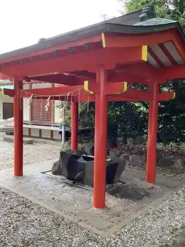 豊藤稲荷神社の手水舎