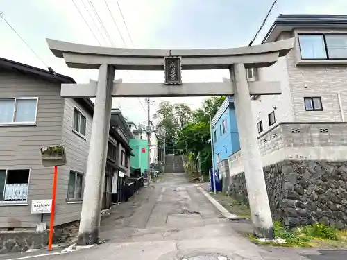 水天宮の鳥居