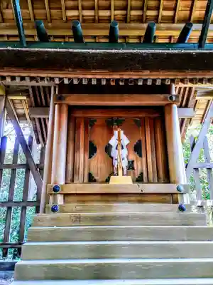 富岡神社の本殿・本堂