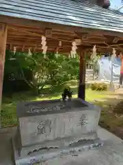 志波姫神社の手水