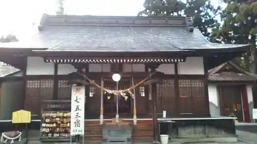 花巻神社の本殿・本堂
