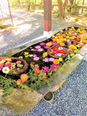 福母八幡宮の手水舎