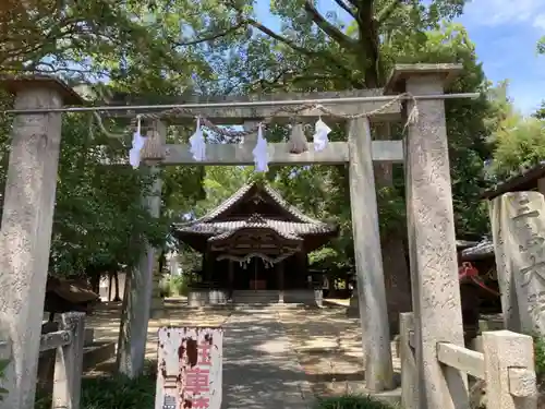 三島大明神社の鳥居