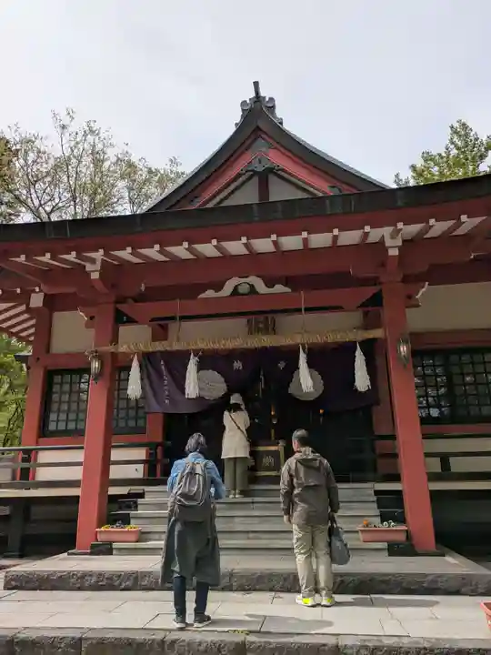 山中浅間神社(山梨県)