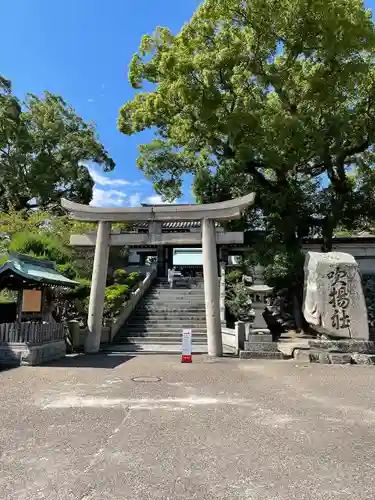 吹揚神社の鳥居