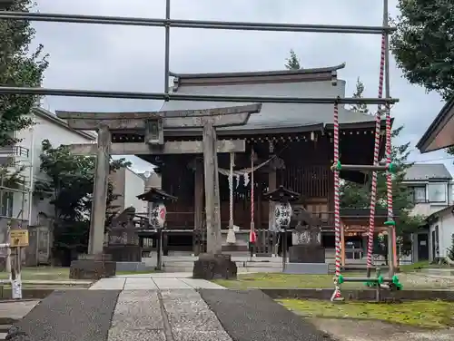 白山神社の本殿・本堂
