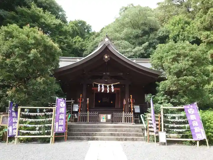 武州白子熊野神社の本殿・本堂