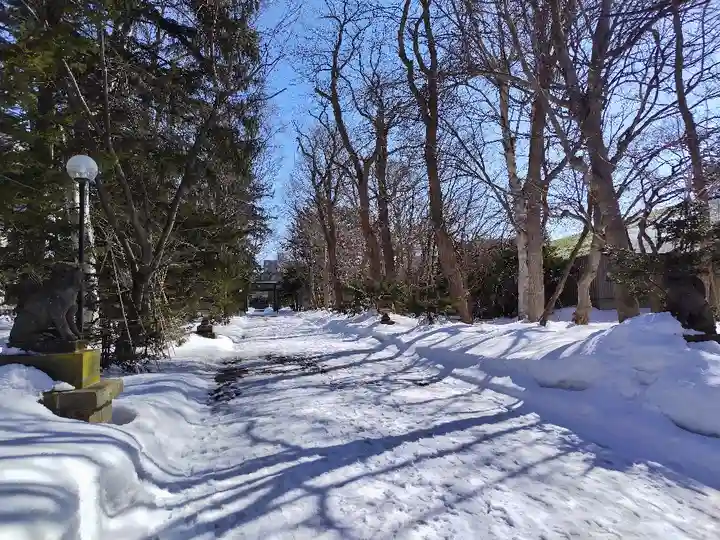 信濃神社の景色
