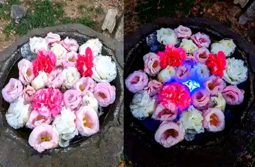 法輪寺の手水舎