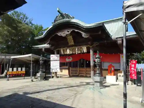 鷲尾愛宕神社の本殿