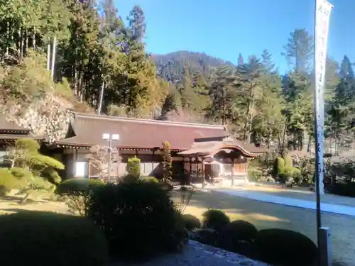 身延山 祖廟拝殿の本殿・本堂